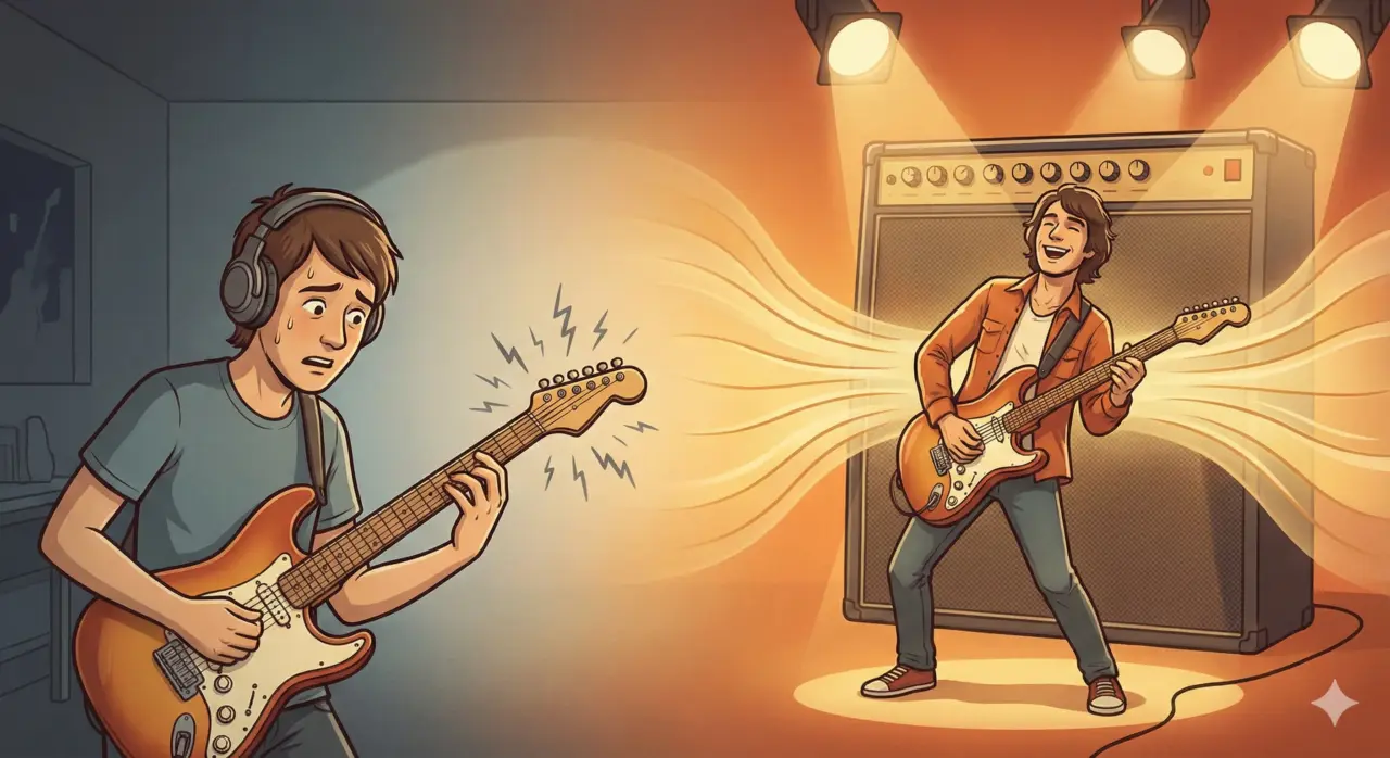 ギターのビビリを気にしないのが正解である3つの理由